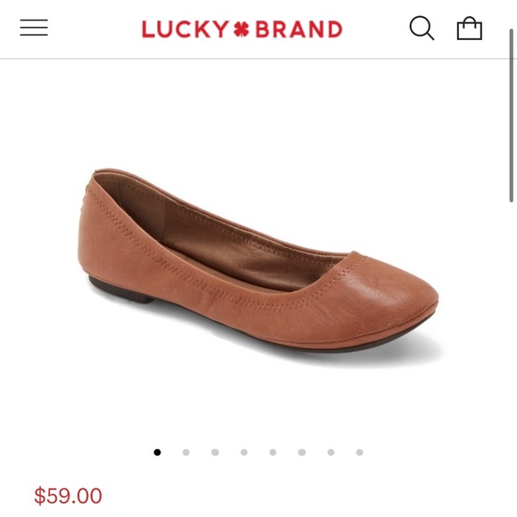 Lucky Brand Shoes - Lucky Brand Women’s Emmie Flats in Bourbon Winter Haze, Size 7.5